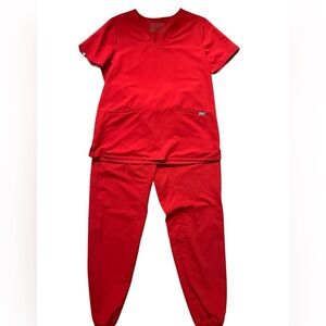 Woman’s Red Figs Set